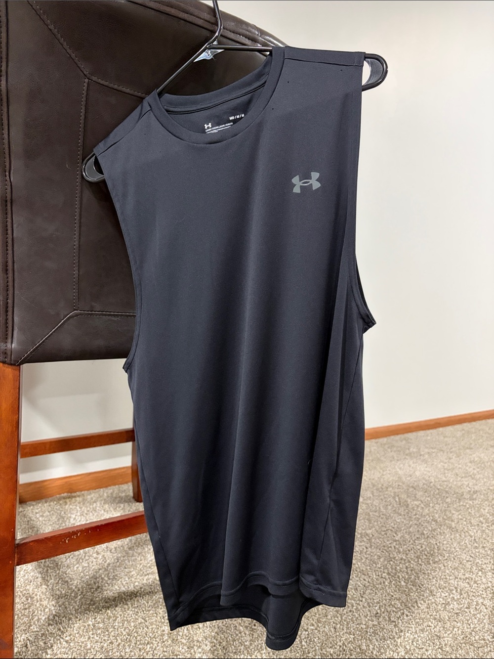 Under Armour Black Men's Sleeveless Performance Tank